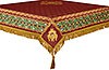 Embroidered Holy table cover no.3 (claret-gold)
