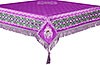 Embroidered Holy table cover no.3 (violet-silver)