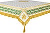 Embroidered Holy table cover no.3 (white-gold)
