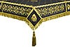 Embroidered Holy table cover no.4 (black-gold)