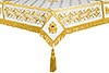 Embroidered Holy table cover no.4 (white-gold)