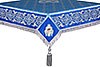 Embroidered Holy table cover no.6 (blue-silver)