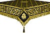 Embroidered Holy table cover no.8 (black-gold)