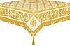 Embroidered Holy table cover no.8 (white-gold)