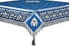 Embroidered Holy table cover no.10 (blue-silver)