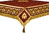 Embroidered Holy table cover no.10 (claret-gold)