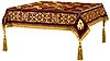 Embroidered Holy table cover no.11 (claret-gold)