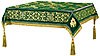 Embroidered Holy table cover no.11 (green-gold)