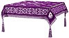 Embroidered Holy table cover no.11 (violet-silver)