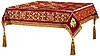 Embroidered Holy table cover no.11 (red-gold)