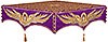 Embroidered Holy table cover no.13 (violet-gold)