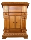 Church lecterns: Double carved lectern - 1 (back view)