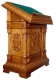Church lecterns: Double carved lectern - 1