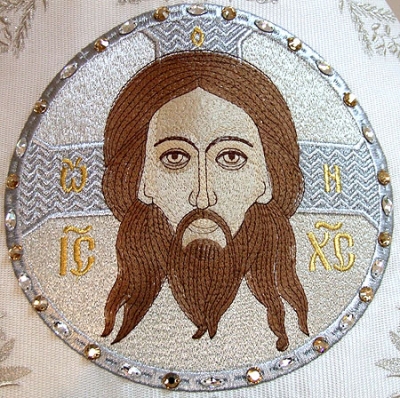 Embroidered icon: Holy Napkin
