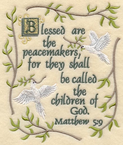 Blessed are the Peacemakers