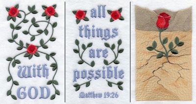 All Things Are Possible Banner - Lg (3 Pieces)