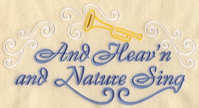 And Heav'n and Nature Sing - Horizontal