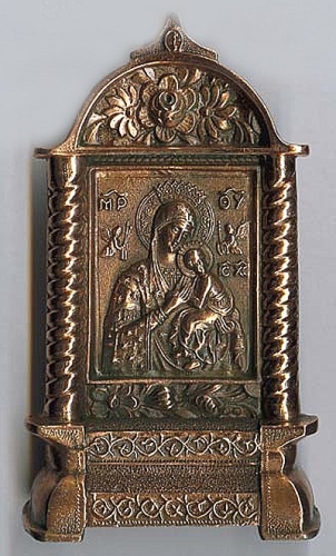 Table candle-stands Theotokos icon-case - 2