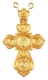 Pectoral chest cross - 285 (gold-gilding)