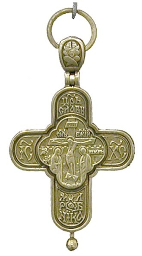 Baptismal cross no.131 (reliquary)