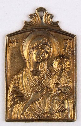 Baptismal medallion: no.110