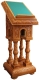 Church lecterns: Apostle carved lectern