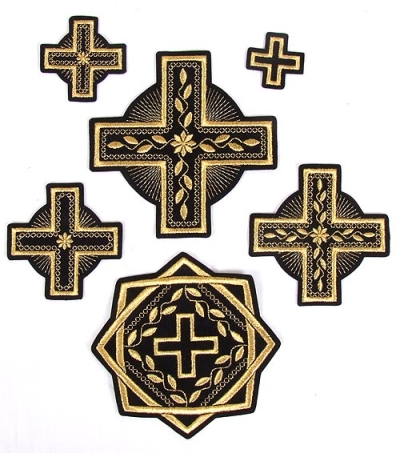 Kovel cross vestment set