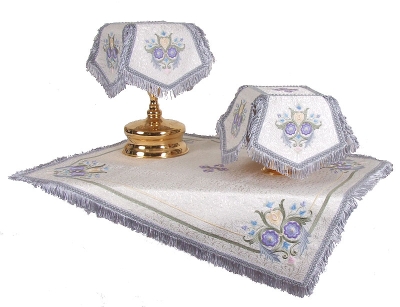 Embroidered chalice covers (veils) - Balaam