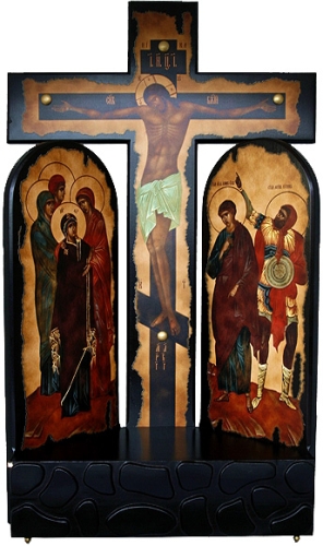 Golgotha crucifixion (Greek type)