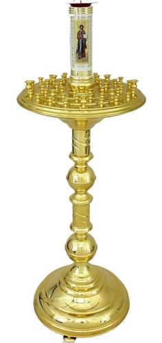 Floor candle stand no.24 (50 candles)