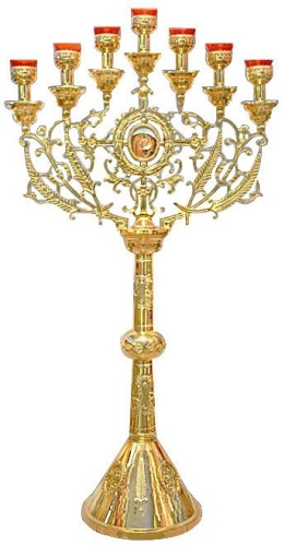 Seven-branch Altar stand no.4 (icon)