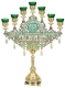 Seven-branch Altar stand - 14 (green)