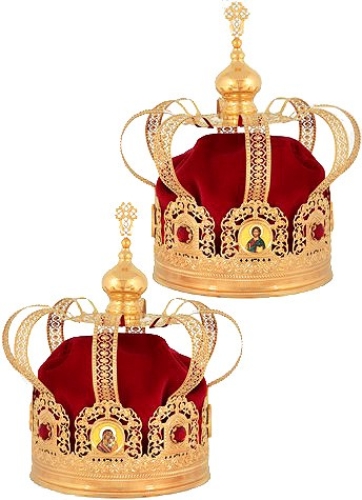 Wedding crowns no.3 (stones)