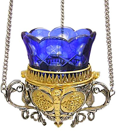 Vigil oil lamp no.3 (filigree)