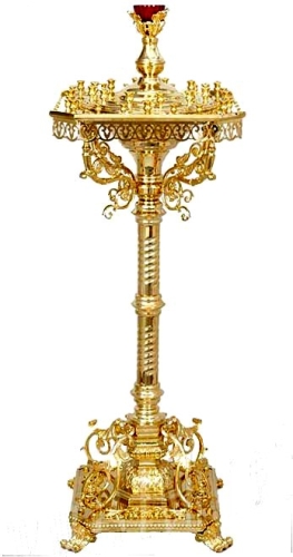 Floor candle stand no.36 (for 36 candles)