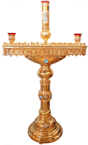 Church floor candle stand no.26 (for 80 candles)