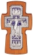 Wall crucifixion - 5c (violet)