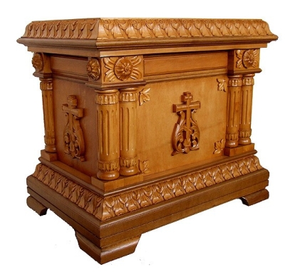 Church furniture: Double litiya table