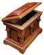 Church furniture: Church pew small (top view)