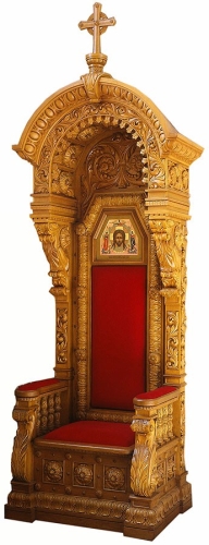 Church furniture: Bishop's throne - 1
