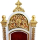 Church furniture: Bishop's throne - 4 (top view)