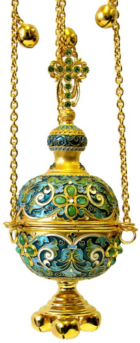 Censer - 27 (green enamel)