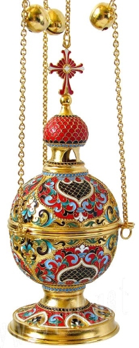 Censer no.2 (red enamel)