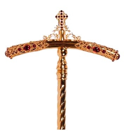 Hegumen crosier no.2c