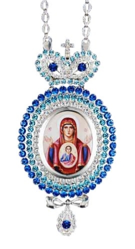 Bishop encolpion panagia - 65