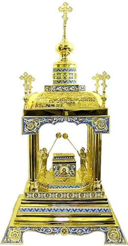 Orthodox  tabernacles: Tabernacle no.6c (filigree)
