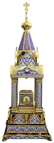 Orthodox  tabernacles: Tabernacle no.10a (enamel)