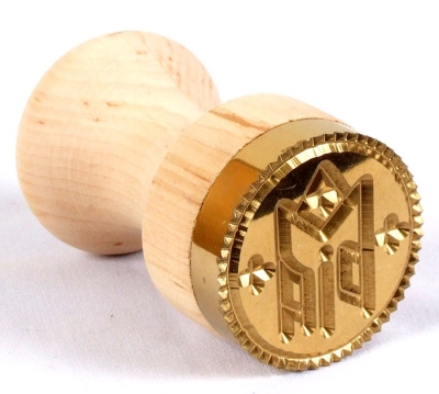 Russian Orthodox prosphora seal Theotokian - 2 (Diameter: 1.8'' (45 mm))