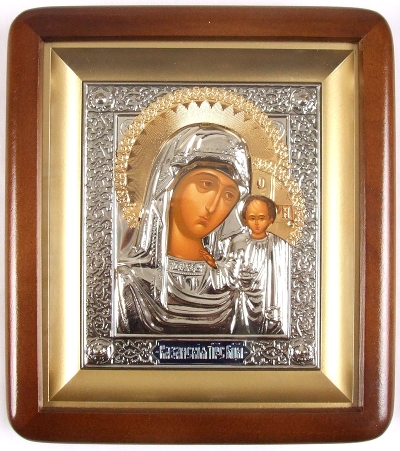 Icon: The Most Holy Theotokos of Kazan' - 12