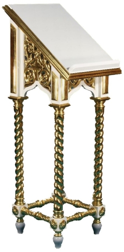 Church lecterns: Greek carved lectern -2